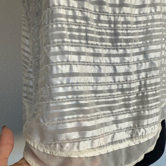 American Eagle Outfitters Cream Textured Tank Top - Picture 4 of 7